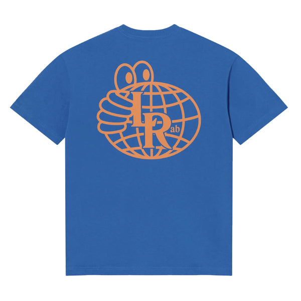 Last Resort Ab Atlas Monograzm T-Shirt - Royal Blue / Sunset Orange - Streetart.fr